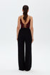 DEEP V DECOLLETE SEQUIN JUMPSUIT